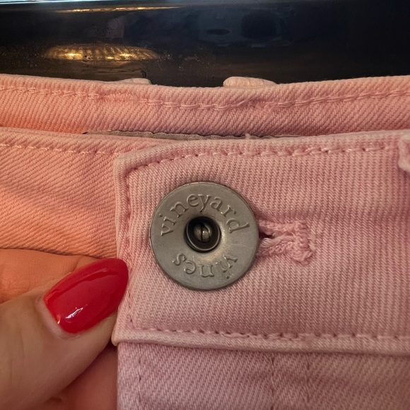 Vineyard Vines Coral SkinnyJeans size 27 - Picture 3 of 4